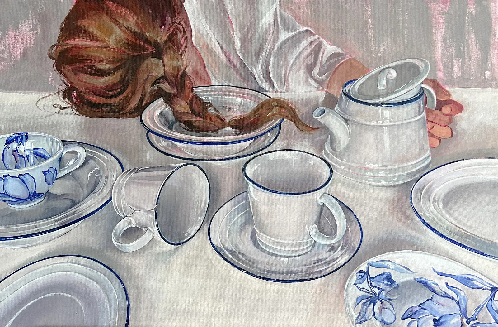 Зображення "Eat Your Young" від Кароліна Бундаш, розмір: 40x60 cm, матеріали: Acrylic, canvas, медіум: Живопис, місто: Lviv, ціна: €580